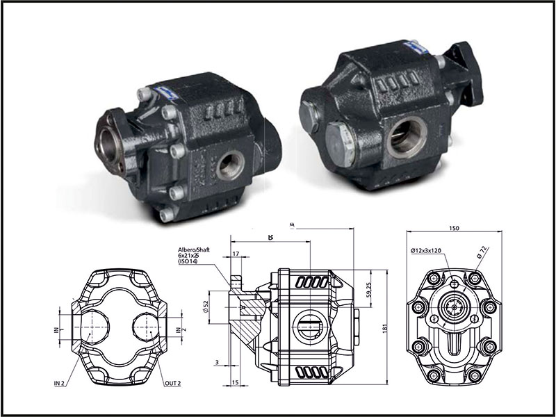 Hydraulic Gear Pumps Gear Motors