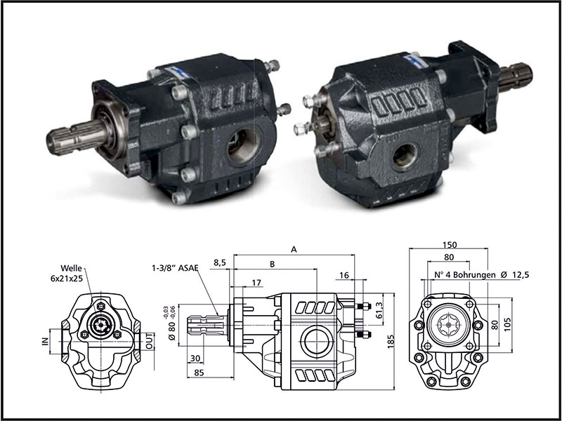 Hydraulic Gear Pumps Gear Motors